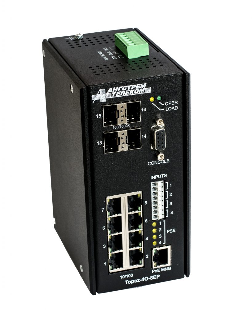 Промышленные Ethernet коммутаторы — ООО «ТЕХНОЛОГИИ СВЯЗИ»